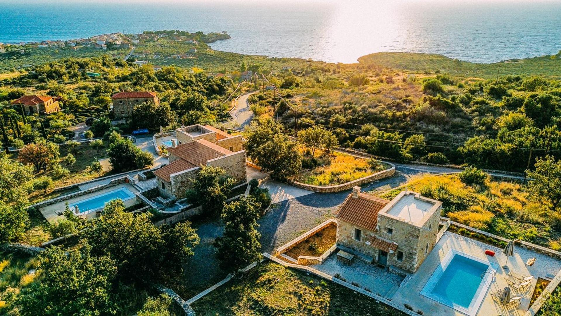 Gea Mani Villas Agios Nikolaos  Eksteriør bilde