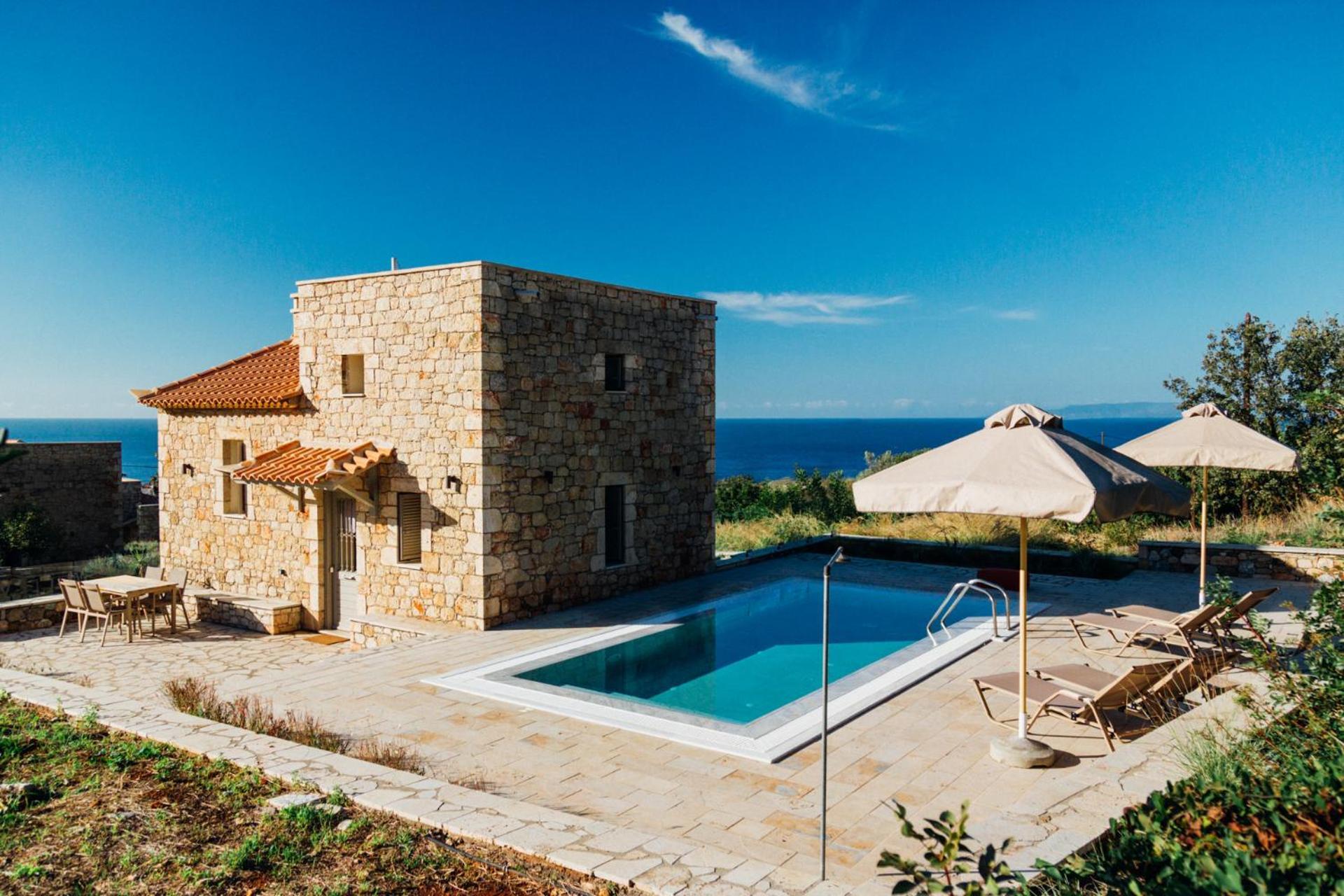 Gea Mani Villas Agios Nikolaos  Eksteriør bilde